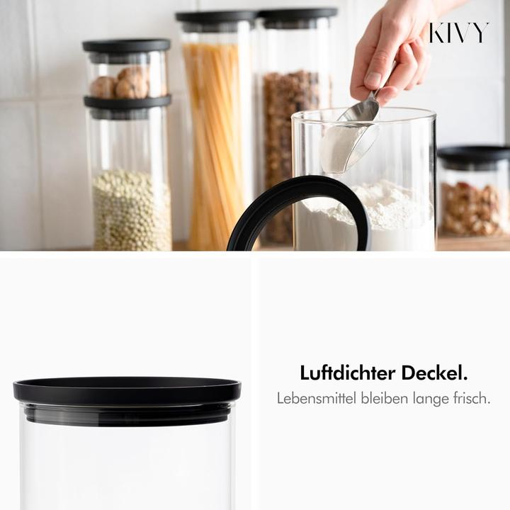 Produktbild Kivy Grosses Vorratsglas mit Deckel (3 l)