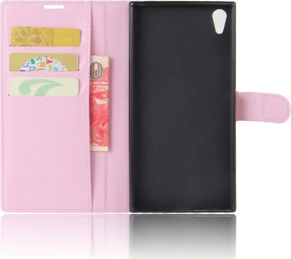 Actual product image MU Classic Leather cover with litchite texture (Sony Xperia XA1 Ultra)