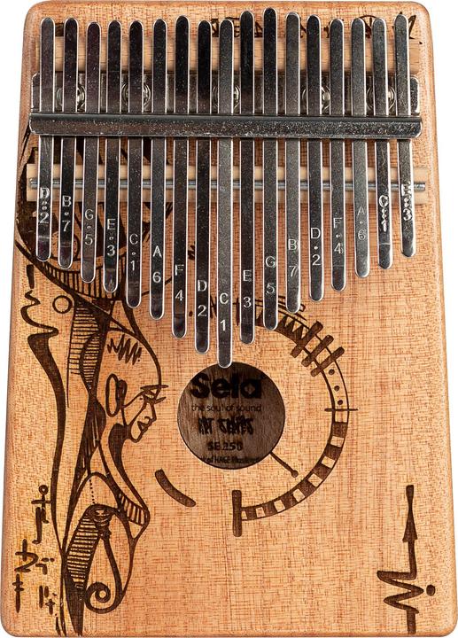 Produktbild Sela SE250 Kalimba Mahagoni 17 Peaceful Mind (Perkussion)