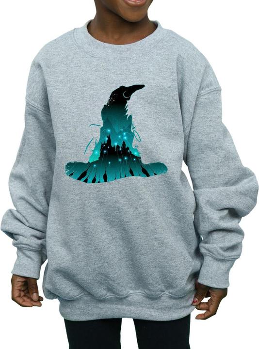 Immagine prodotto Hogwarts Silhouette Felpa Ragazze (128)