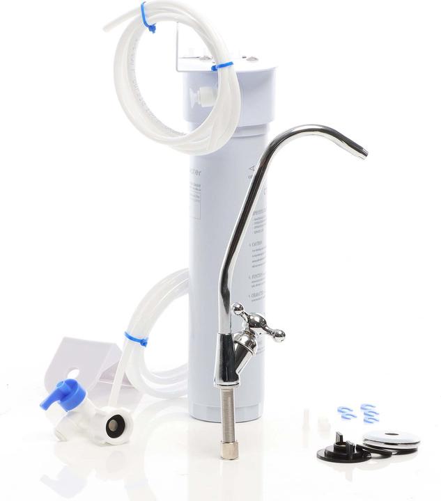 Produktbild Naturewater NW-1-CTO 1 Stufen Untertisch Wasserfilter Wasserhahn 5µ Aktivkohle
