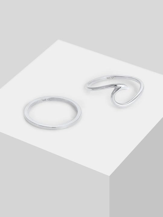Actual product image Elli Set Welle Basic Maritim (56, 925 Silver)