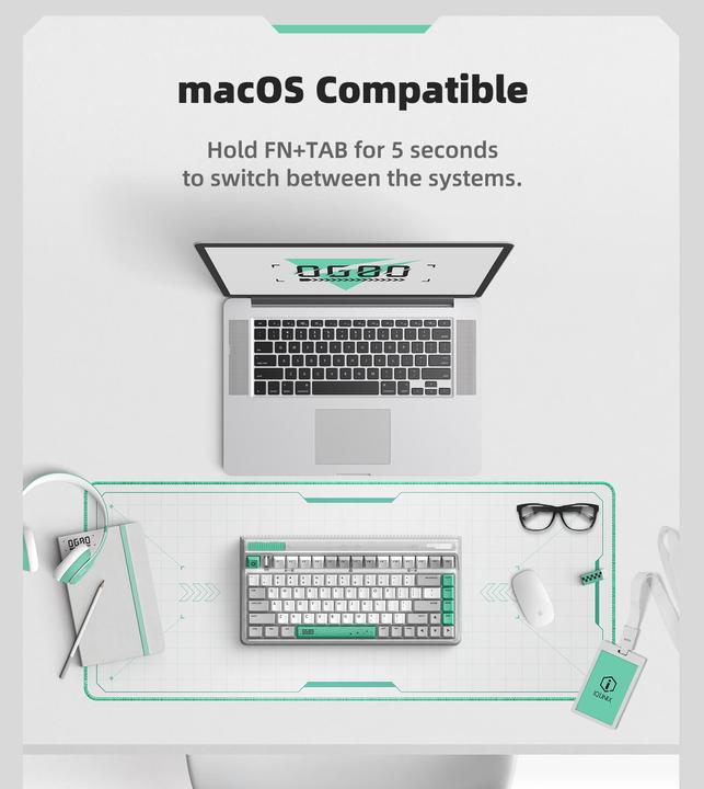 Image du produit Iqunix OG80 Trou de ver (CH, Filaire)
