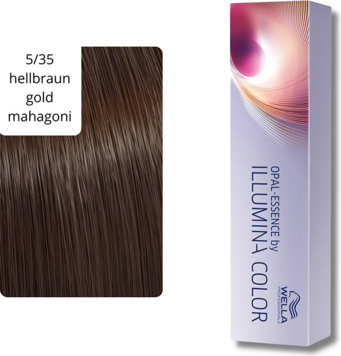 Produktbild Wella Illumina Color (5/35 hellbraun gold-mahagoni)