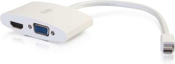 Immagine prodotto C2G 20 cm da Mini DisplayPort a HDMI o VGA (Mini DP, 20.30 cm)