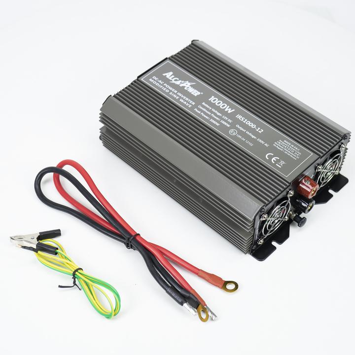Actual product image President AlcaPower voltage inverter from 1500W 24V-230V, modified sine wave, USB connection