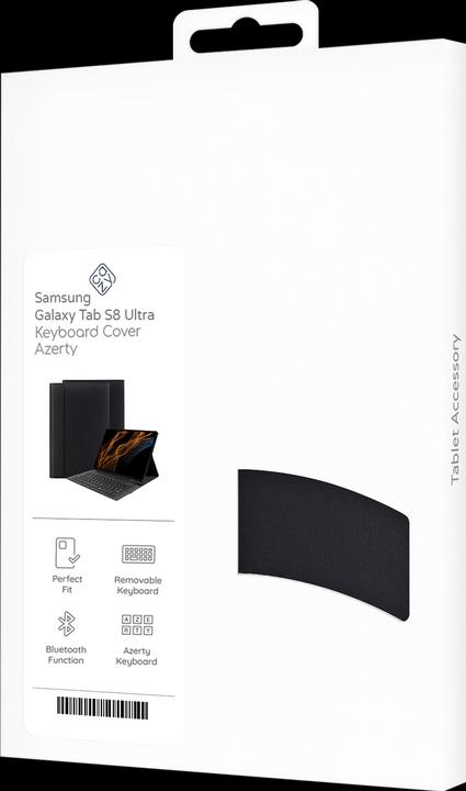 Produktbild Samsung Galaxy Tab S8 Ultra hoes met toetsenbord - AZERTY toetsenbord Zwart (Galaxy Tab S8 Ultra)