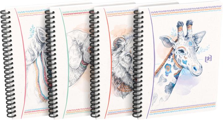 Produktbild Oxford Spiralbuch "GO Boho Spirit", A5 (A5, Liniert, Weicher Einband)