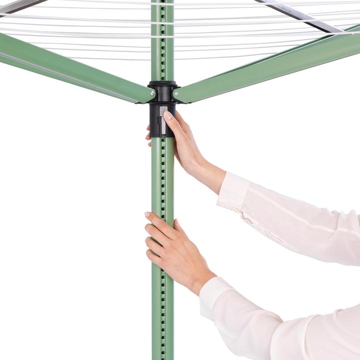 Immagine prodotto Brabantia Lift-O-Matic 50 M - Tubo da 45 mm con ancoraggio a pavimento in metallo (50 m)