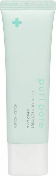 Actual product image Holika Holika Puri Pore No Sebum Primer Deep Pore Leveling The Base Under Make-Up To Reduce Sebum