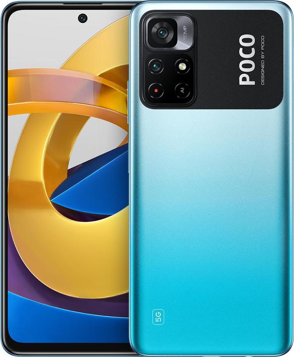 Xiaomi Poco M4 Pro (128 GB, Cool Blue, 6.60", Dual SIM, 50 Mpx, 5G)