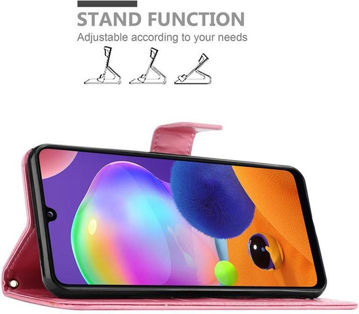 Actual product image Cadorabo Flower Book Cover (Samsung Galaxy A31)