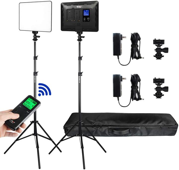 Actual product image Viltrox VL 200T LED Light Duo Kit