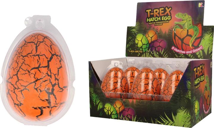 Actual product image Roost Large T-Rex Hatching Eggs NV273 orange