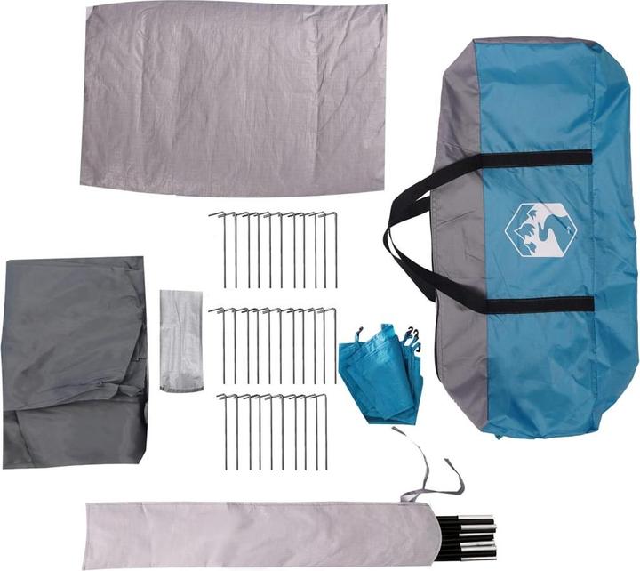 Produktbild VidaXL Campingzelt 4 Personen Wasserdicht (Kuppelzelt, 6.70 kg, 4 Personen)