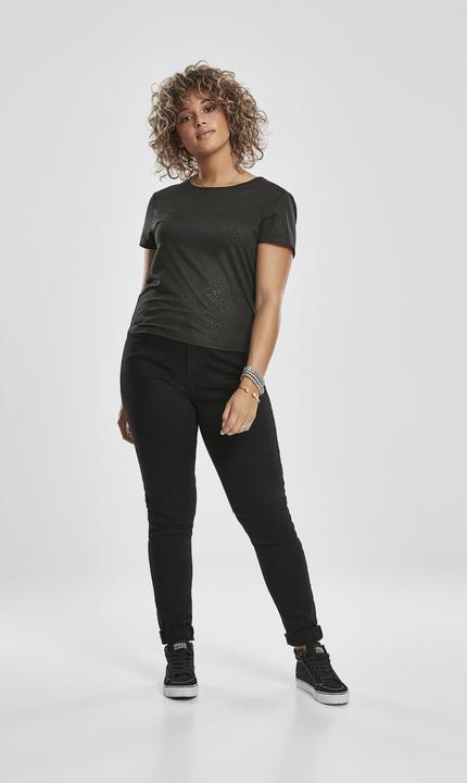Produktbild Urban Classics Ladies Stretch Pattern Cropped Tee (3XL)