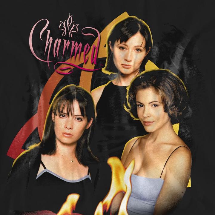 Actual product image Charmed Unisex Adult Original Three T-Shirt (XL)