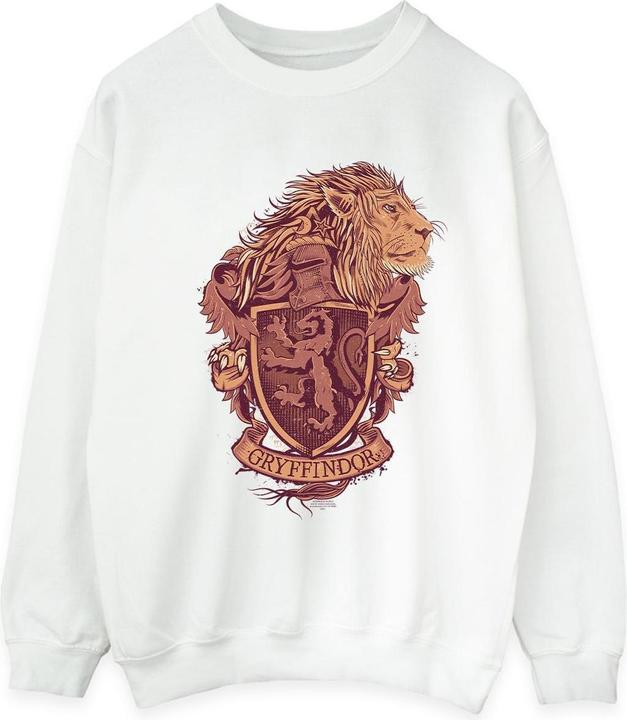 Actual product image Mens Gryffindor Sketch Crest Sweatshirt (L)