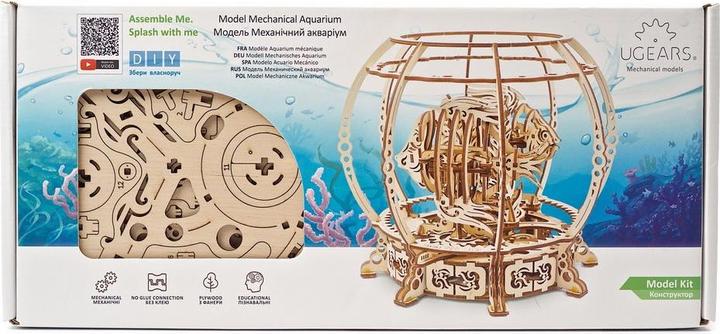 Produktbild Ugears 70155 - Aquarium Holz-Modellbausatz