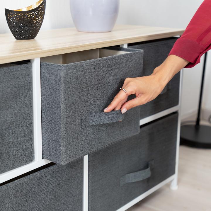Image du produit Relaxdays Système d?étagère avec tiroirs