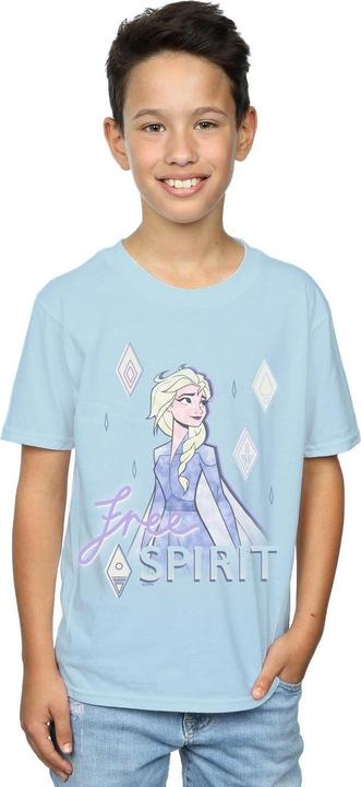 Actual product image Disney Boys Frozen 2 Elsa Free Spirit T-Shirt (104)