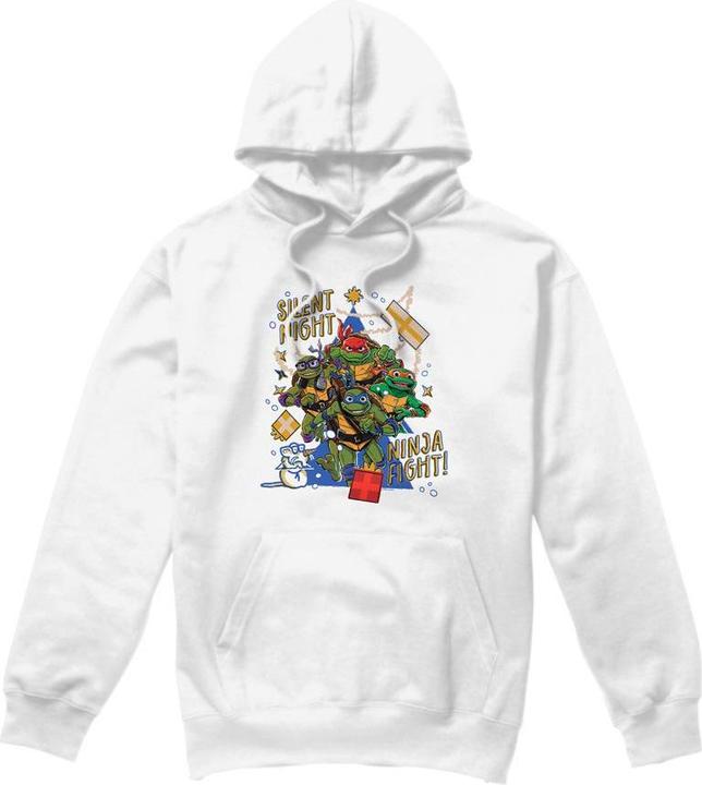Teenage Mutant NT Silent Night Ninja Fight Kapuzenpullover weihnachtliches Design