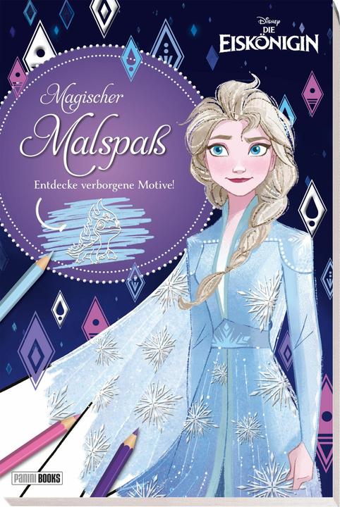Actual product image Panini Disney The Ice Queen: Magical colouring fun: Discover hidden motifs!
