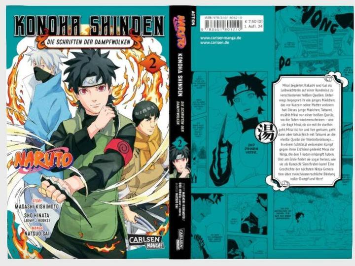 Immagine prodotto Naruto - Konoha Shinden 2 (Tedesco, Sho Hinata, Masashi Kishimoto, 2024)
