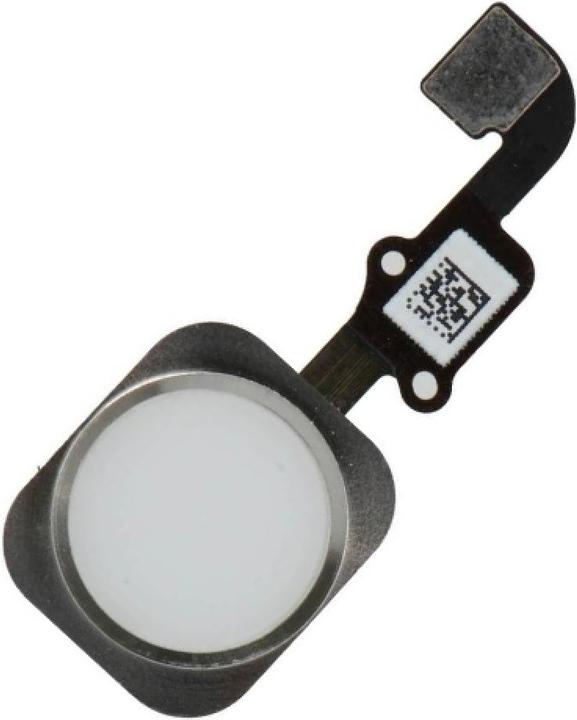 Produktbild Foxconn iPhone 6 Plus Home Button Flexkabel + Home Knopf + Gummiring silber (iPhone 6+)