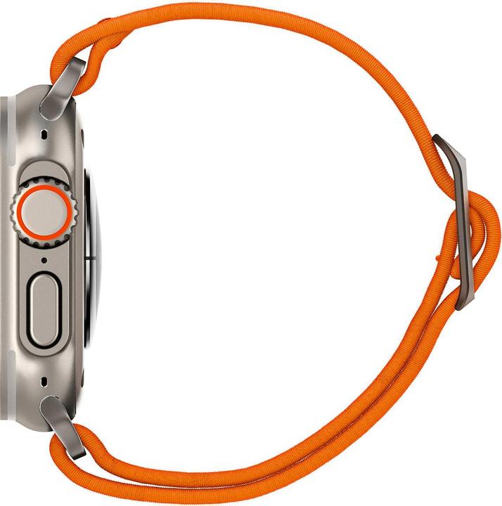 Produktbild Spigen Fit Lite Band für Apple Watch Series 42, 44, 45, 49 mm - orange (42 mm, 44 mm, 45 mm, 49 mm, Nylon, Fabric, Stainless Steel, Apple Watch Series 7, Apple Watch Series 8, Apple Watch Ultra)