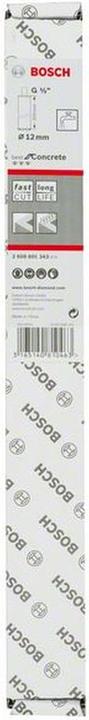 Actual product image Bosch Professional Zubehör Diamond wet core bit G 1/2-inch Best for Concrete, 12 mm, 300 mm (12 millimetres)