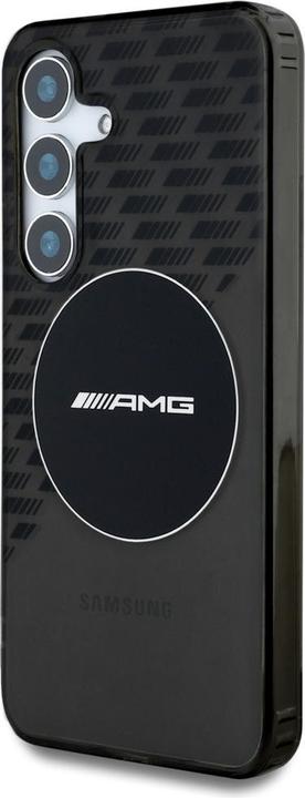 Image du produit Mercedes AMG Transparent Rhombs MagSafe Case for Samsung Galaxy S25 - Black (Samsung Galaxy S25)