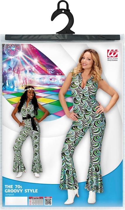 Immagine prodotto Widmann Costume da donna da ragazza che balla in discoteca anni '70 Mandy (M)