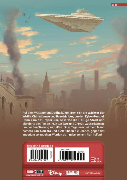 Actual product image Panini Star Wars - Wächter der Whills (Manga) (German, Greg Rucka, 2022)