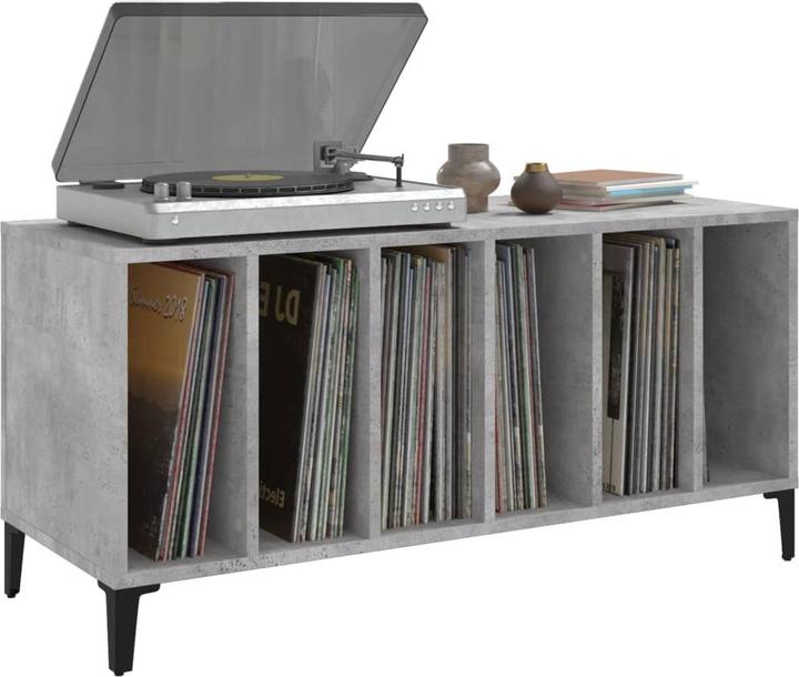 Produktbild VidaXL Plattenschrank Betongrau 100x38x48 cm Holzwerkstoff