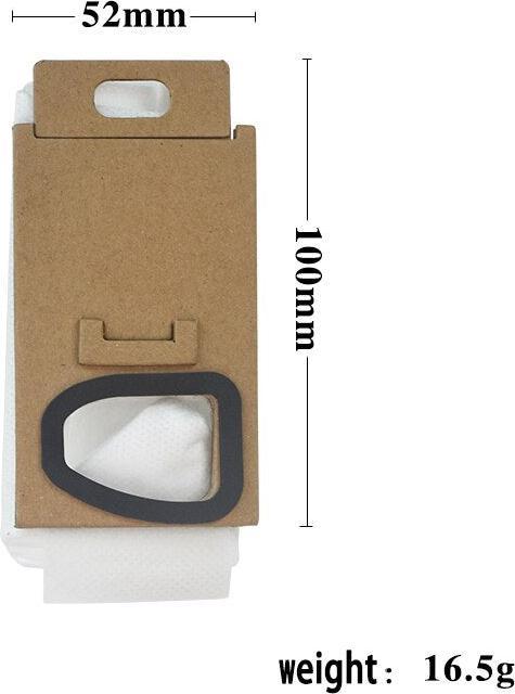 Image du produit Hermex Sacs à poussière de rechange compatibles avec les accessoires Roborock H6 & H7 2 pièces (2 x)