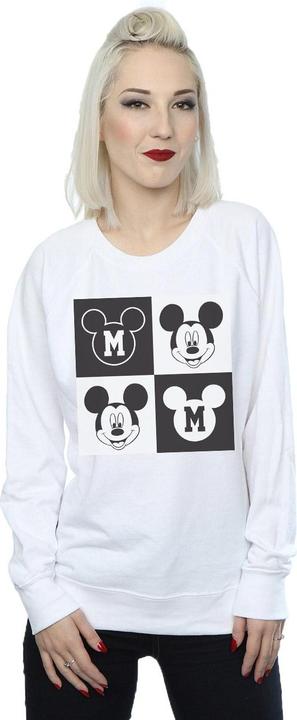 Produktbild Disney Mickey Mouse Smiling Squares Sweatshirt (XXL)