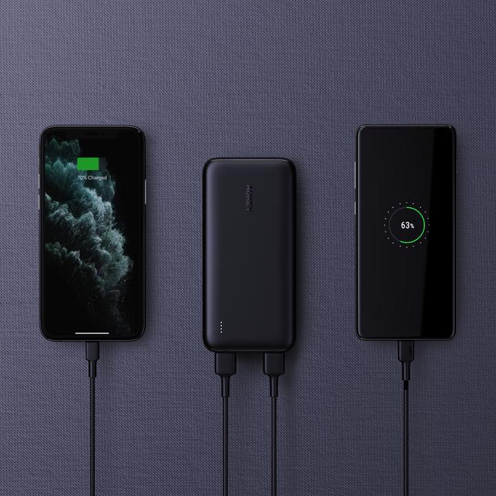 Produktbild Aukey Slim Charger (10000 mAh, 12 W, 12 Wh)