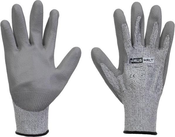 Haushalt Gloves Hppe Dipped Pu C22nhuh Size 10