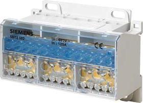 Produktbild Siemens Verteilerblock 4-pol.