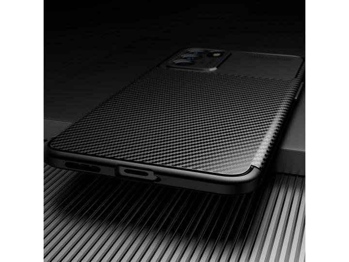 Image du produit Screenguard Oppo Reno6 Pro 5G (MediaTek) Housse Design carbone TPU Case (Oppo Reno 6 Pro 5G (MediaTek))