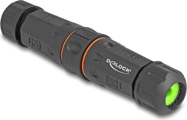Immagine prodotto Delock Connettore per cavo da presa RJ45 a presa RJ45 Cat.6A con (Accoppiamento di rete)