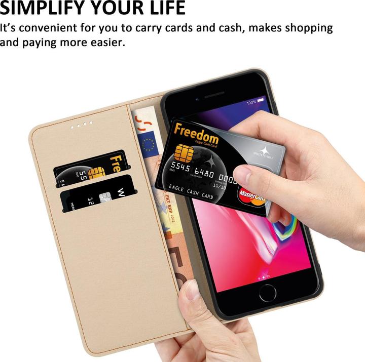 Actual product image Cadorabo Book cover with print (Apple iPhone 7, Apple iPhone SE (2nd Gen))