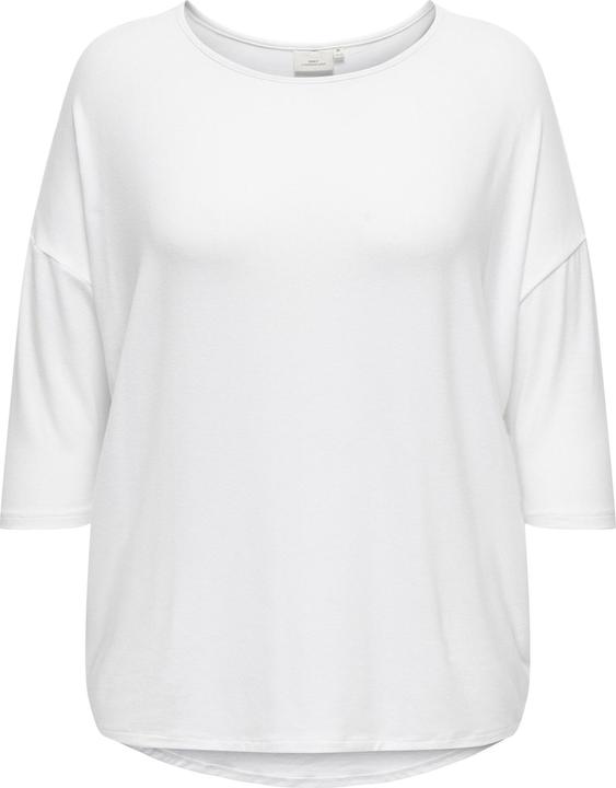 Image du produit Only Top curvy à la coupe décontractée et aux manches 3/4 Top (54)