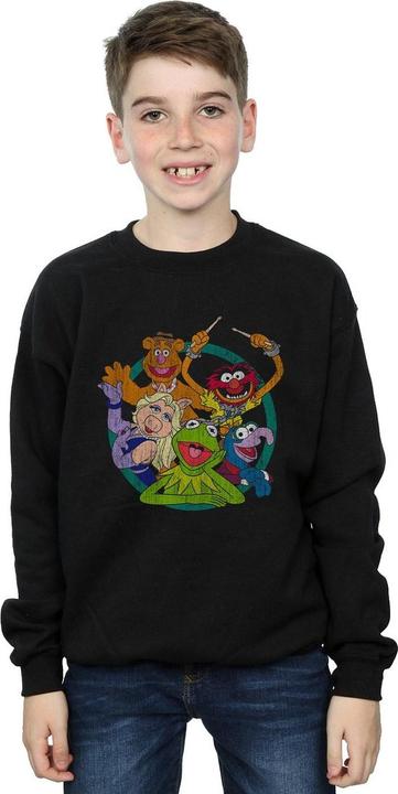 Actual product image Disney Boys The Muppets Group Circle Sweatshirt (140, 146)