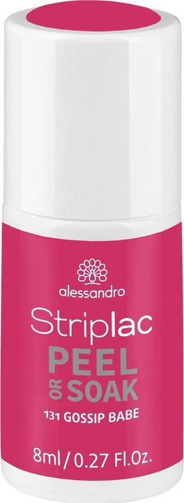 Alessandro Striplac Peel or Soak Gossip Babe 8 ml (Orange, Koralle, Abziehbarer Nagellack)