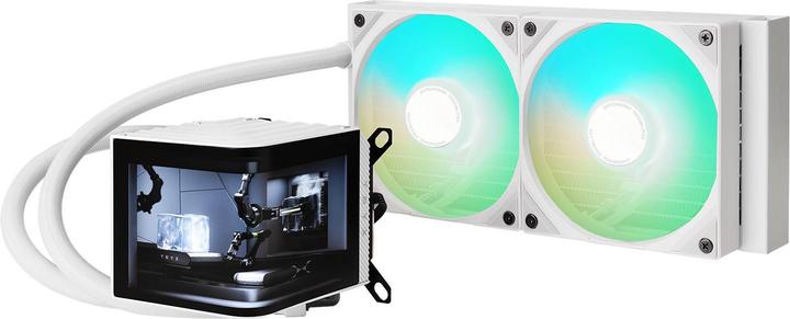 Produktbild TRYX PANORAMA Komplett-Wasserkühlung, ARGB - 240 mm, weiss