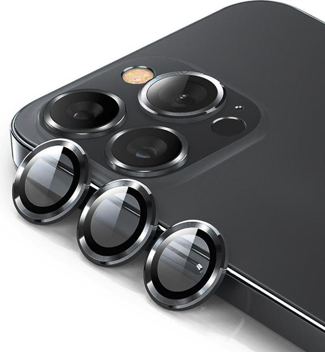 Actual product image Ueli Express iPhone 15 Pro / iPhone 15 Pro Max camera armoured glass lens protector 1 (1 Piece, Apple iPhone 15 Pro, Apple iPhone 15 Pro Max)