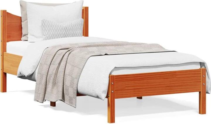 Actual product image VidaXL Pine bed (75 x 190 cm)