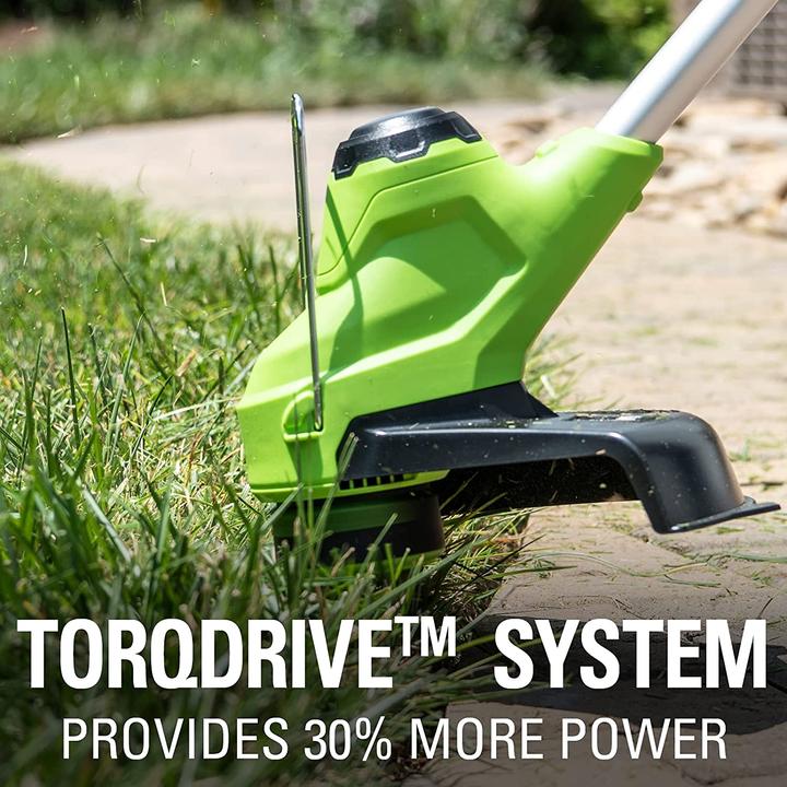 Actual product image Greenworks Cordless lawnmower G24LT25 (without battery and charger)